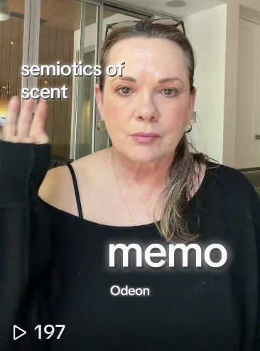 Fragrance video - semiotics of scent